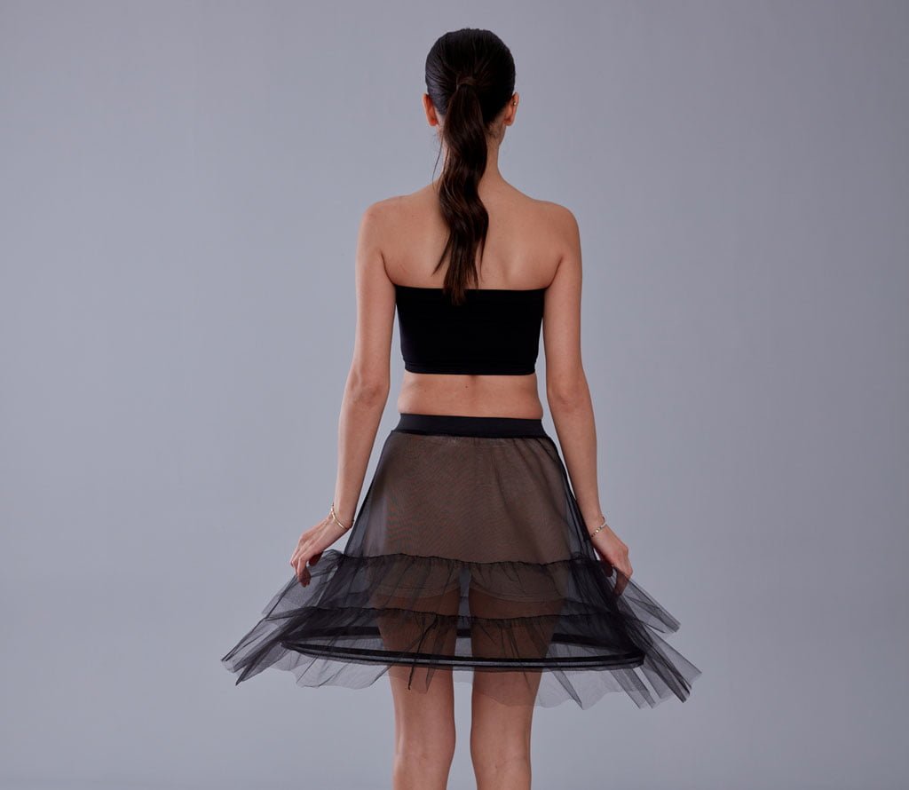 Short Hoop Skirt Underskirt (Petticoat) - Luzilly Bridal & Apparel