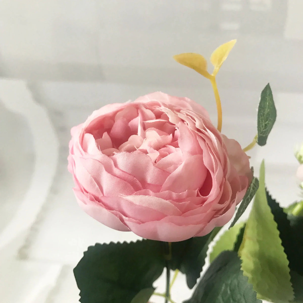 Silk Peony and Gypsophila Bouquet - Luzilly Bridal & Apparel