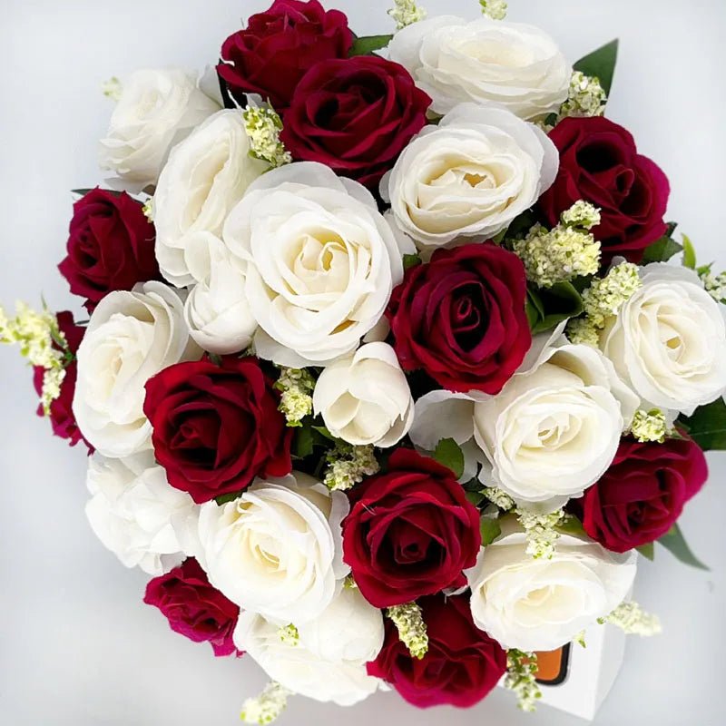Silk Ribbon Rose Bridal Bouquet - Luzilly Bridal & Apparel