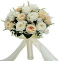 Silk Ribbon Rose Bridal Bouquet - Luzilly Bridal & Apparel