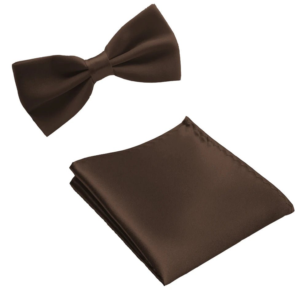 silk Solid Business bowtie men vintage purple carved Fashion Novelty ties black wedding bow tie pocket square handkerchief set - Luzilly Bridal & Apparel
