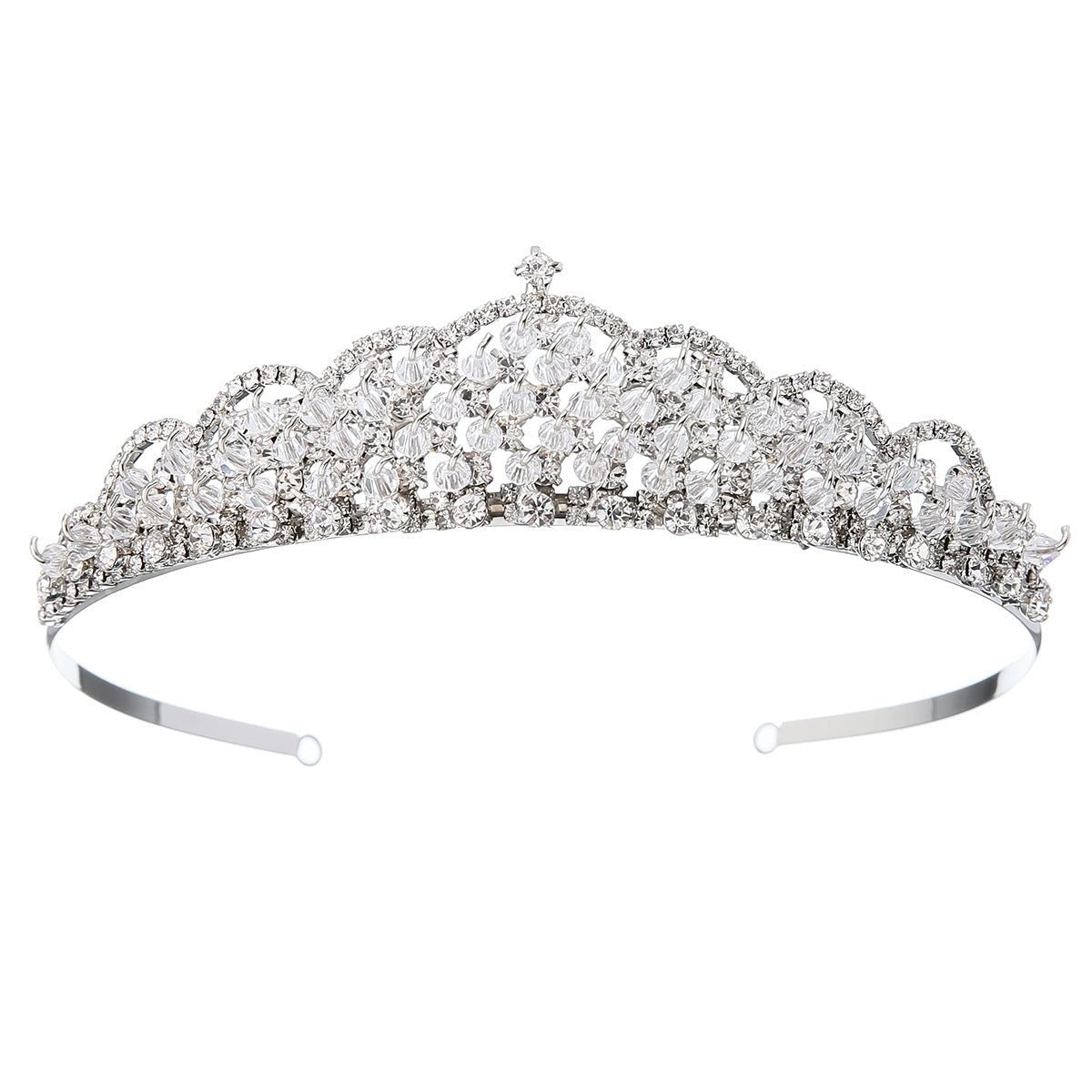 Silver Bridal Necklace Set - Luzilly Bridal & Apparel