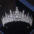 Silver Crystal Drop Bridal Jewelry Set - Luzilly Bridal & Apparel