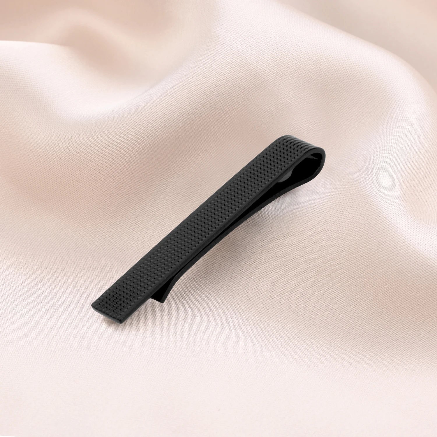 Simple Tie Clip Set Pin 5.5cm Wed Men's Tie Clip Minimalist Tie Clips And Cufflinks Necktie Metal Pins Groomsmen Gifts With Box - Luzilly Bridal & Apparel