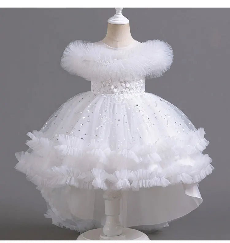 Sleeveless Lace Flower Girl Dress - Luzilly Bridal & Apparel
