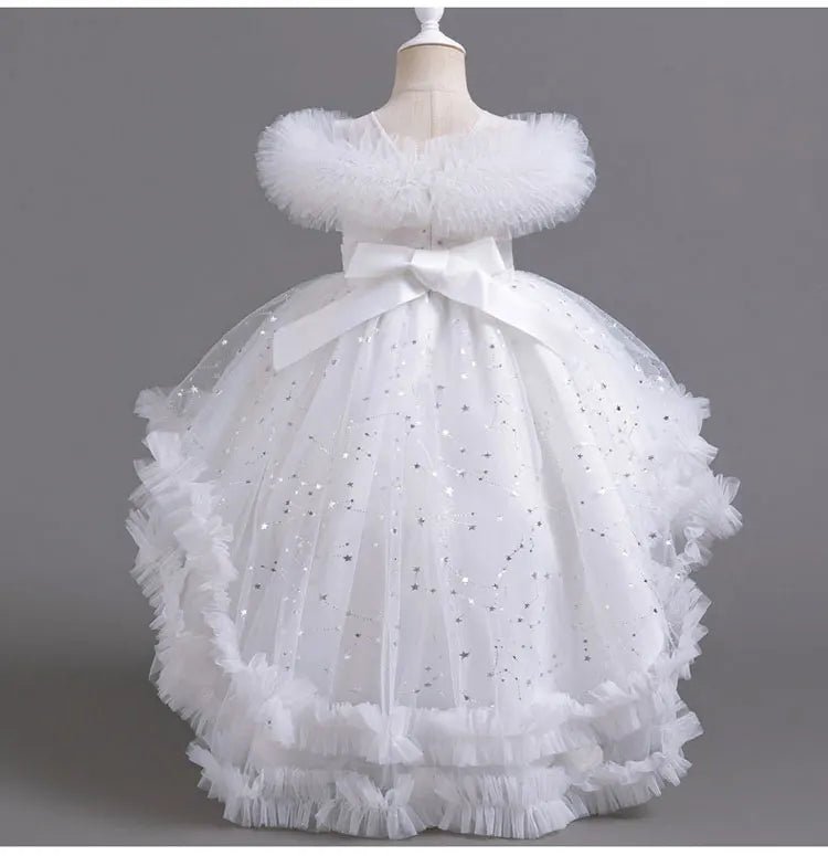 Sleeveless Lace Flower Girl Dress - Luzilly Bridal & Apparel