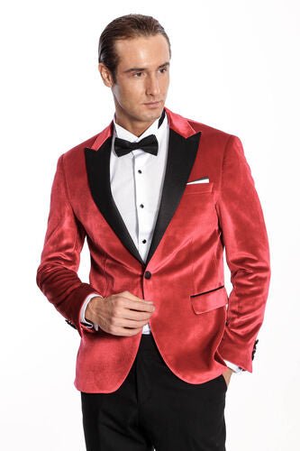 Slim-Fit Formal Dinner Jacket - Luzilly Bridal & Apparel