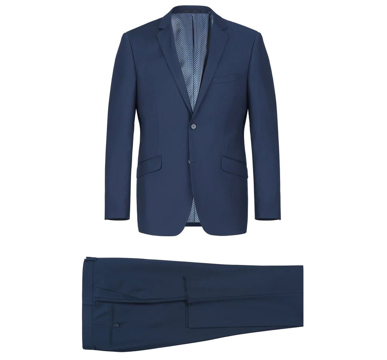 Slim-Fit Notch Lapel Two-Piece Suit - Luzilly Bridal & Apparel