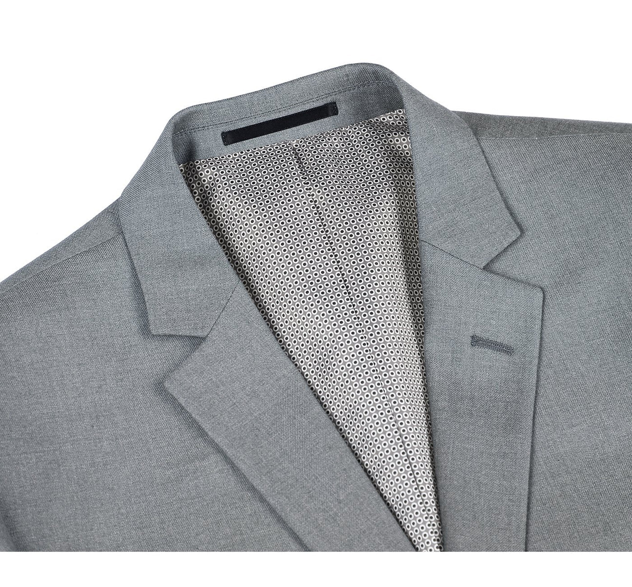 Slim-Fit Notch Lapel Two-Piece Suit - Luzilly Bridal & Apparel