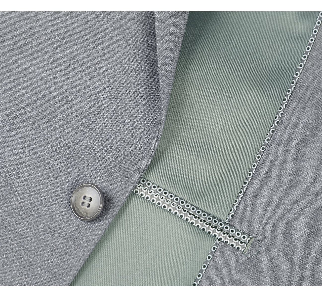 Slim-Fit Notch Lapel Two-Piece Suit - Luzilly Bridal & Apparel