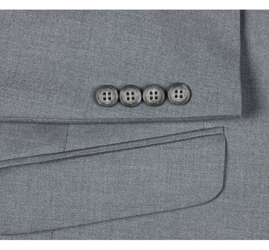 Slim-Fit Notch Lapel Two-Piece Suit - Luzilly Bridal & Apparel