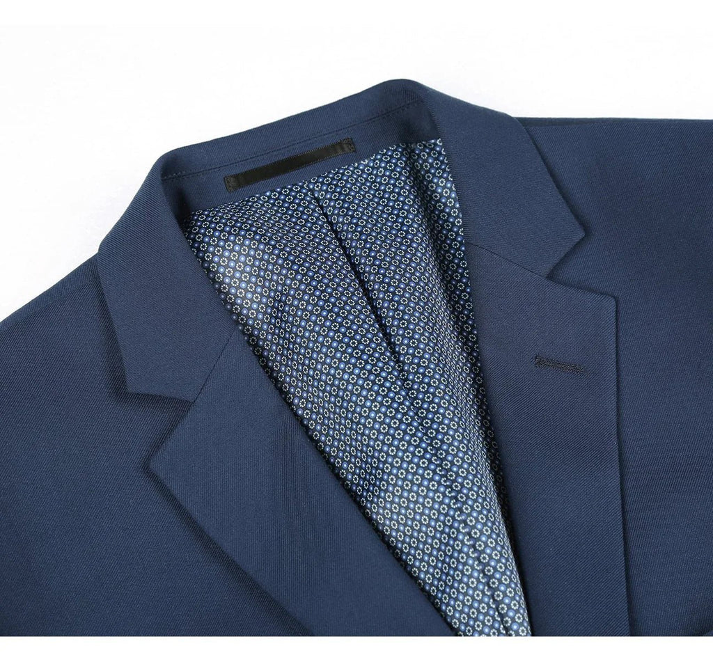 Slim-Fit Notch Lapel Two-Piece Suit - Luzilly Bridal & Apparel