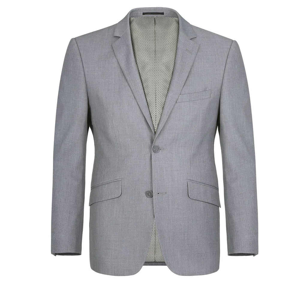 Slim-Fit Notch Lapel Two-Piece Suit - Luzilly Bridal & Apparel