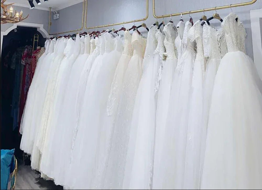 Smileven Short Wedding Dress A Line Sweetheart Neck Shiny Glitter Bride Dresses Mini Bows Strap Vestido de novia 2024 Customized - Luzilly Bridal & Apparel