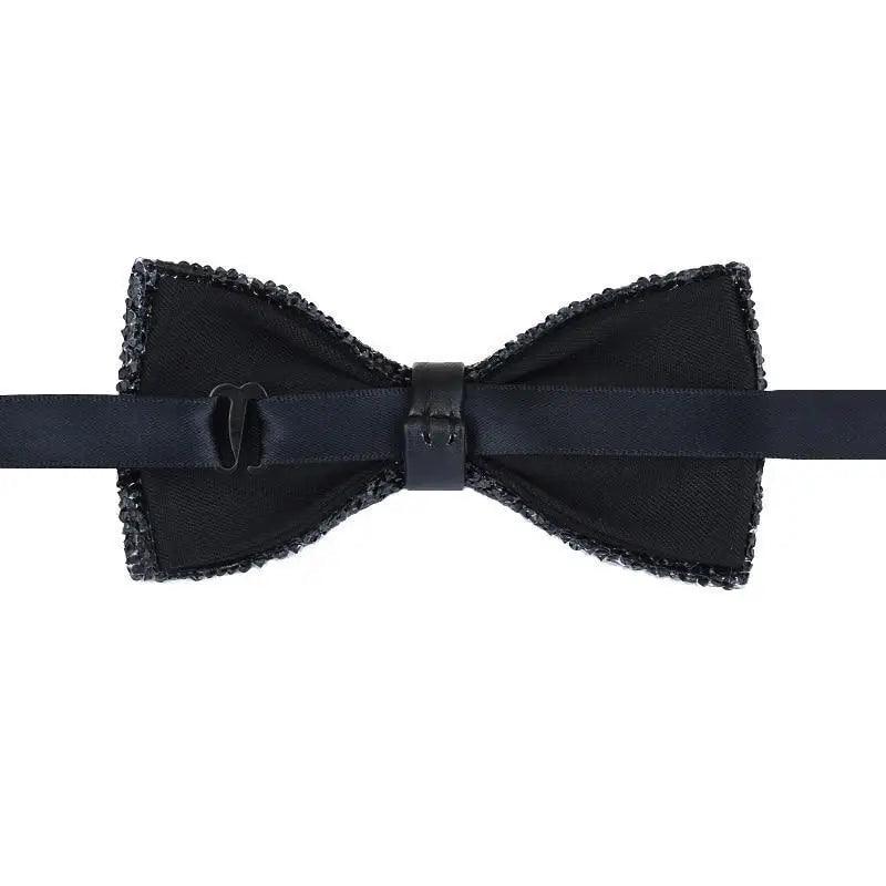 Sparkling Butterfly Bow Tie for Groom & Groomsmen - Luzilly Bridal & Apparel