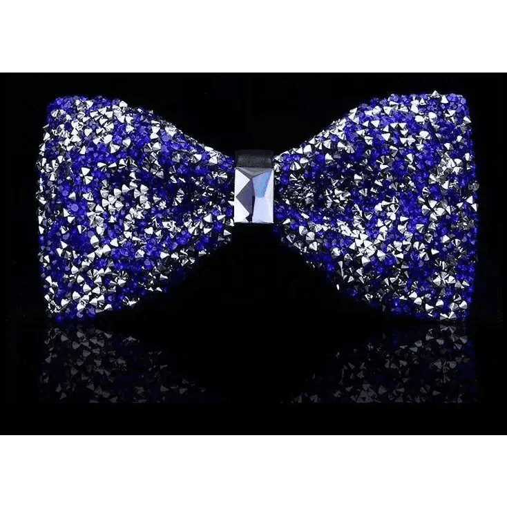 Sparkling Butterfly Bow Tie for Groom & Groomsmen - Luzilly Bridal & Apparel