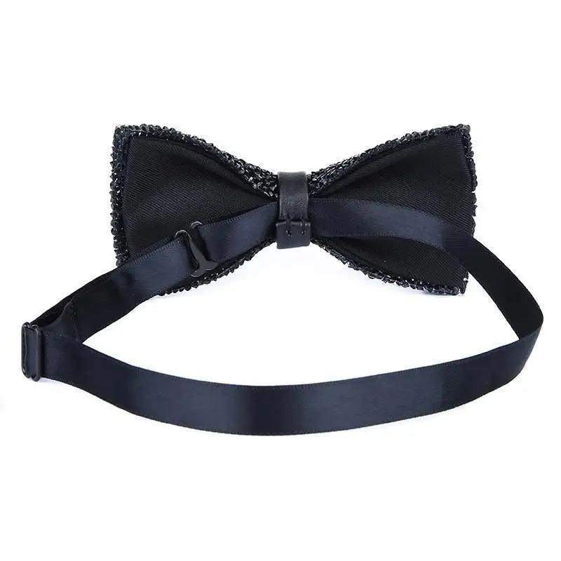 Sparkling Butterfly Bow Tie for Groom & Groomsmen - Luzilly Bridal & Apparel