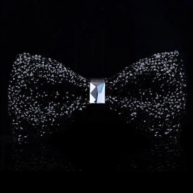 Sparkling Butterfly Bow Tie for Groom & Groomsmen - Luzilly Bridal & Apparel