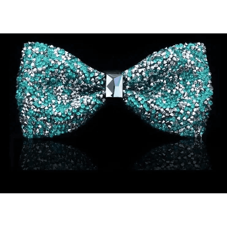 Sparkling Butterfly Bow Tie for Groom & Groomsmen - Luzilly Bridal & Apparel