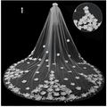 Sparkling Wide Cathedral Bridal Veil - Luzilly Bridal & Apparel