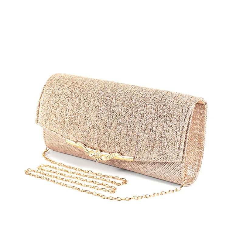 Sparkly Glitter Envelope Clutch - Luzilly Bridal & Apparel