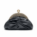 Sparkly Rhinestone Knot Clutch - Luzilly Bridal & Apparel