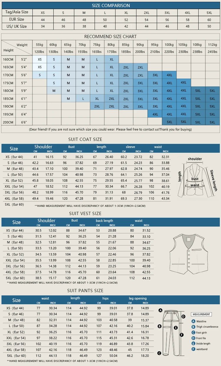 ST Cassy high quality luxury men's suit 3 piece set dinner black party tuxedo banquet attire Fashion Male Groom wedding - Luzilly Bridal & Apparel