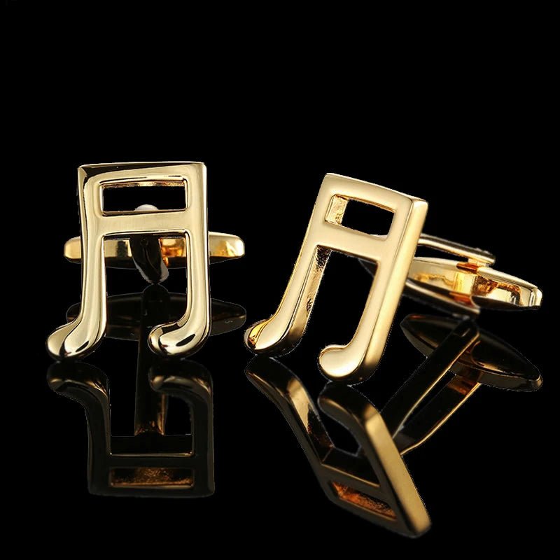 Summer new high quality brass plated 18K Gold luxury gold Cufflinks classic style fashion men's French shirt cufflink man gift - Luzilly Bridal & Apparel