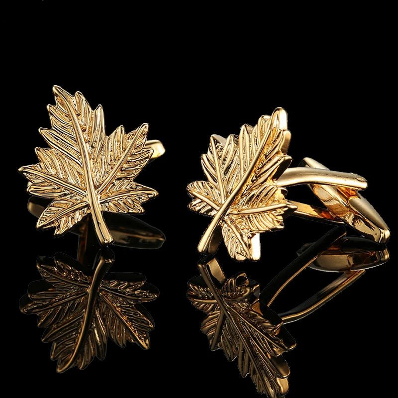 Summer new high quality brass plated 18K Gold luxury gold Cufflinks classic style fashion men's French shirt cufflink man gift - Luzilly Bridal & Apparel