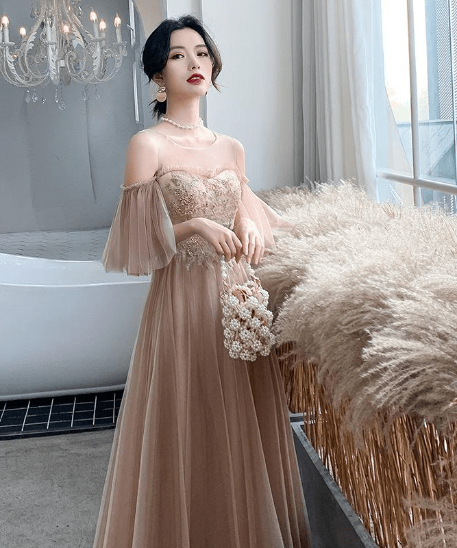 Summer Sister Group Wedding Korean Evening Dress - Luzilly Bridal & Apparel