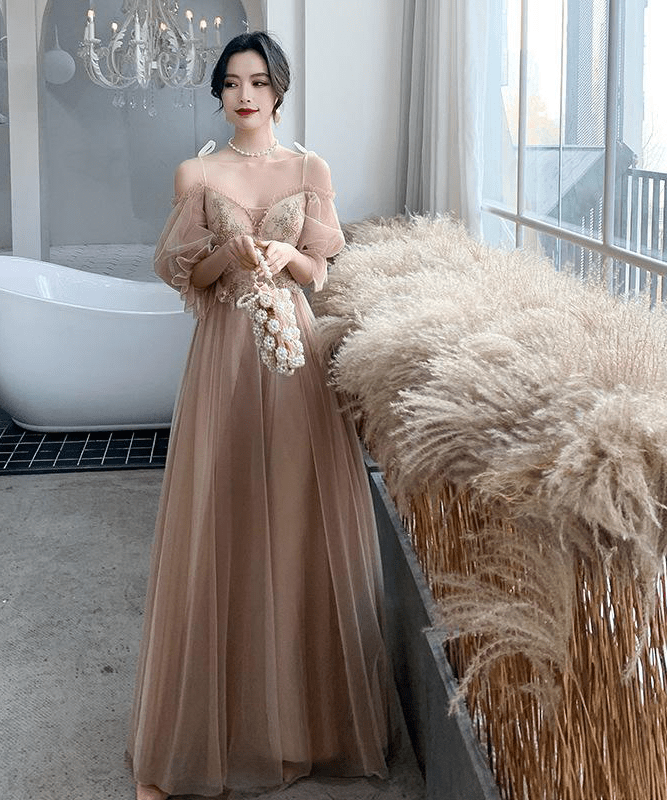 Summer Sister Group Wedding Korean Evening Dress - Luzilly Bridal & Apparel