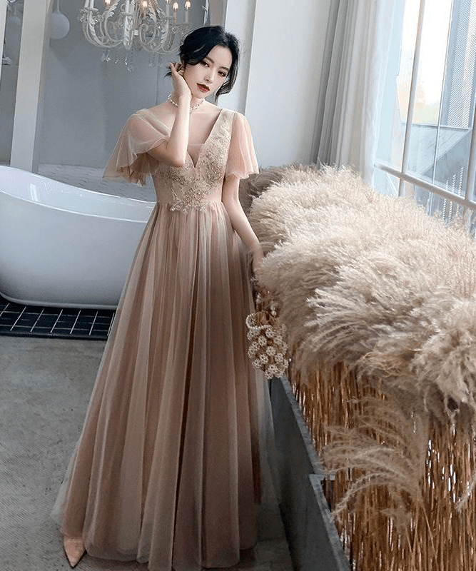 Summer Sister Group Wedding Korean Evening Dress - Luzilly Bridal & Apparel