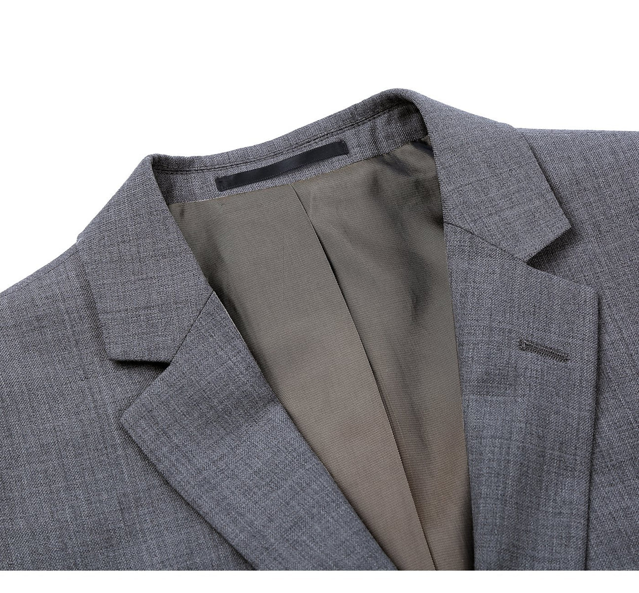 Super 140's Slim-Fit Wool Two-Piece Suit - Luzilly Bridal & Apparel