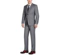 Super 140's Slim-Fit Wool Two-Piece Suit - Luzilly Bridal & Apparel