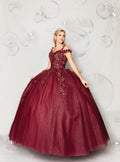 Sweetheart 3D Floral Corset Quinceañera Ball Gown - Luzilly Bridal & Apparel