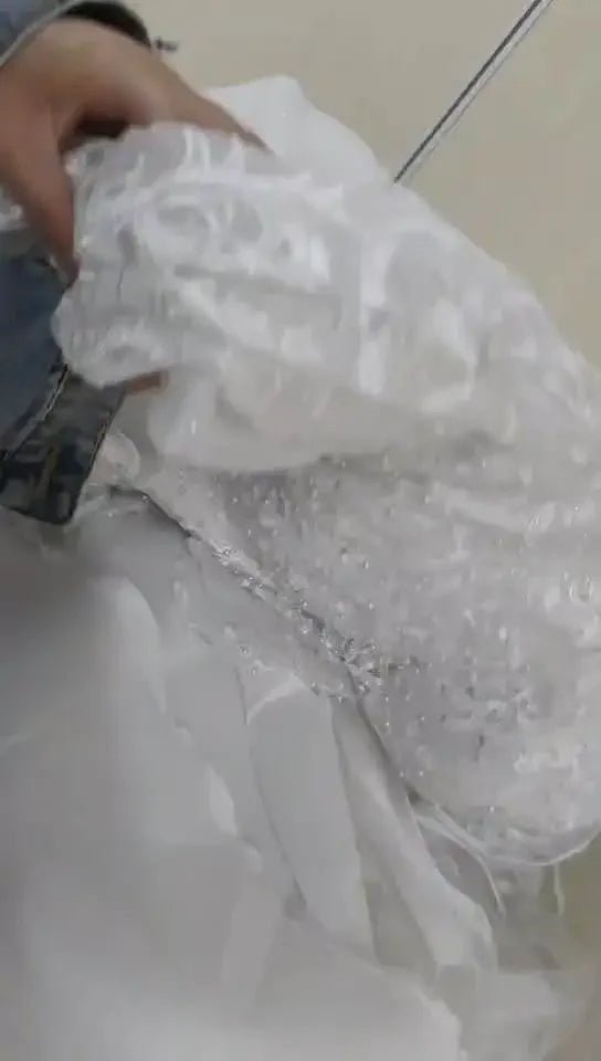 Sweetheart Beaded Trailing Bridal Gown - Luzilly Bridal & Apparel