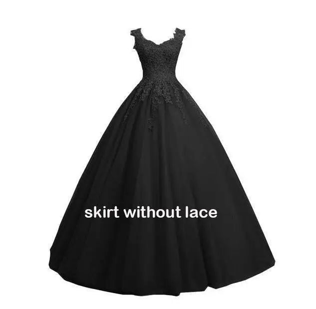 Sweetheart Lace Ball Gown in Colour - Luzilly Bridal & Apparel