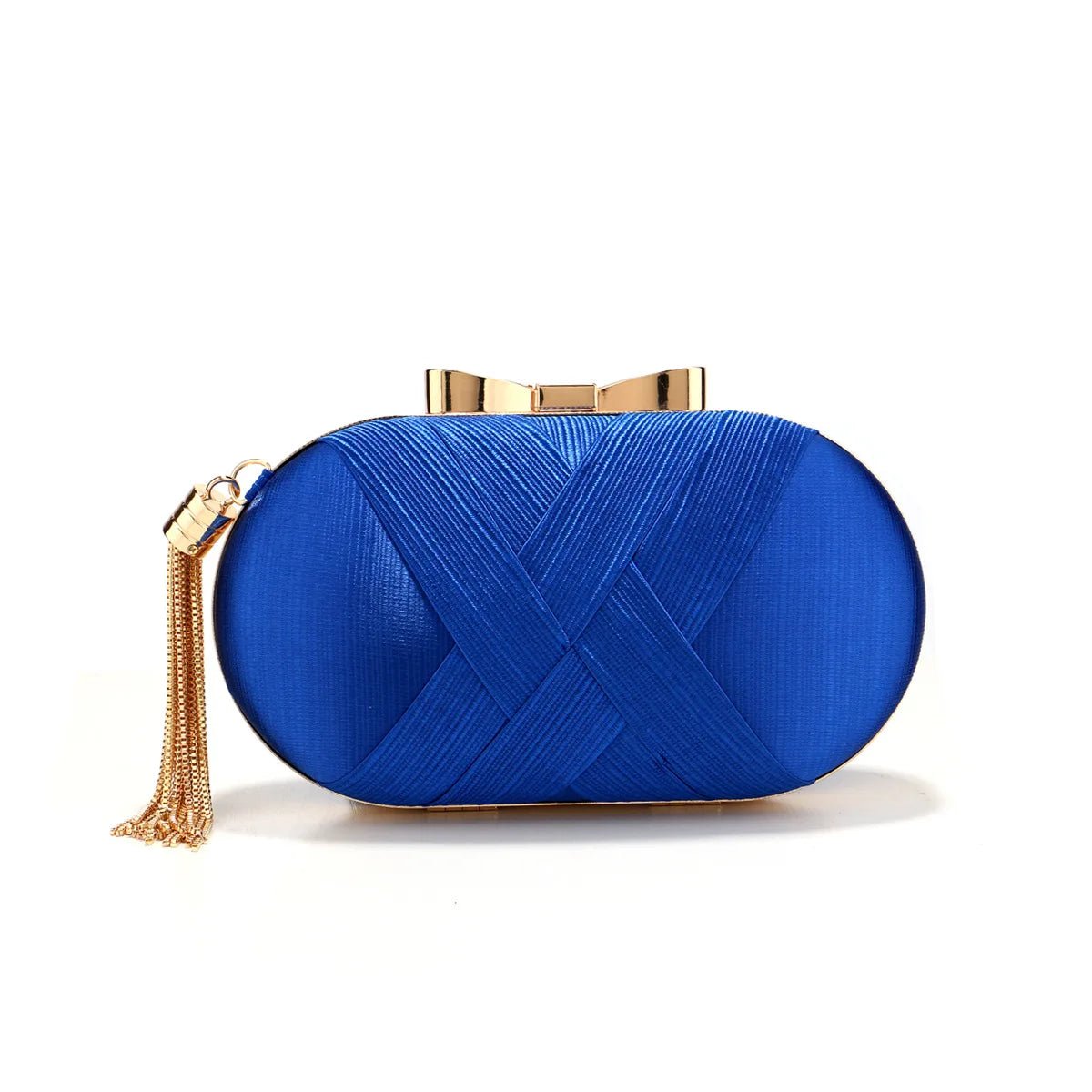 Tassel Sparkle Evening Clutch - Luzilly Bridal & Apparel