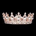 Teardrop Stone Accented Crown Tiara - Luzilly Bridal & Apparel