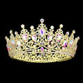 Teardrop Stone Accented Crown Tiara - Luzilly Bridal & Apparel