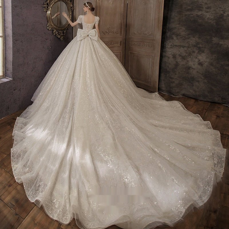 Temperament Bride Retro Super Fairy Mori Style Dream Wedding - Luzilly Bridal & Apparel