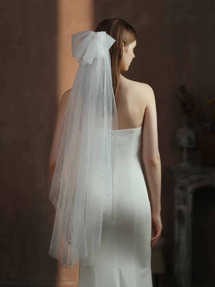 Three-Meter Cathedral Lace Wedding Veil - Luzilly Bridal & Apparel
