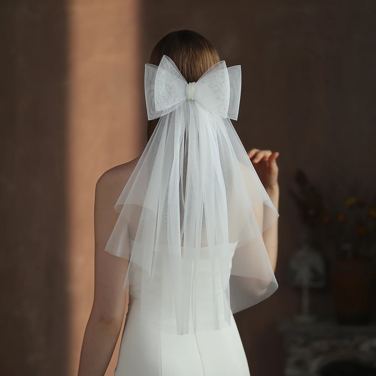 Three-Meter Cathedral Lace Wedding Veil - Luzilly Bridal & Apparel
