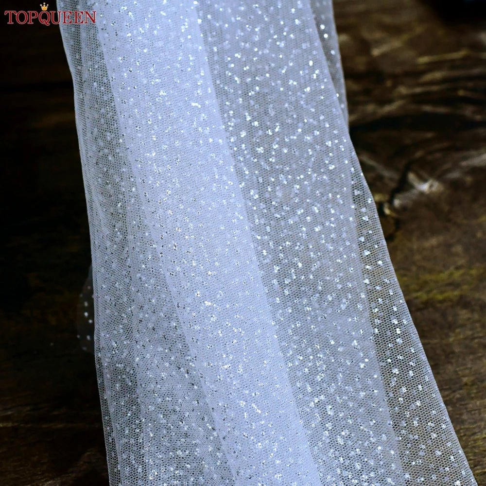 Three-Meter Cathedral Tulle Veil with Hair Comb - Luzilly Bridal & Apparel