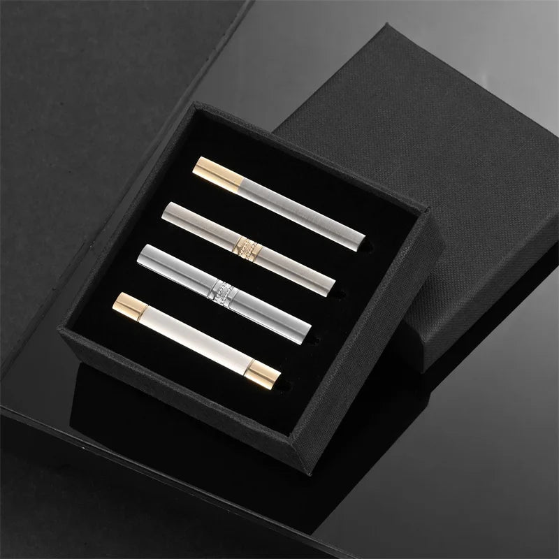 Tie Clip For Men Business Party Minimalist Tie Clips And Cufflinks To Man Shirt Gift Box Jewelry Men's Cuff Man Fashion Lawyer - Luzilly Bridal & Apparel