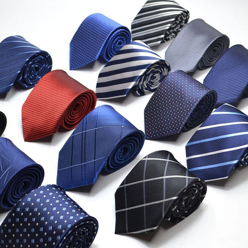 Tie Men's 8CM Formal Business Groom Tie - Luzilly Bridal & Apparel