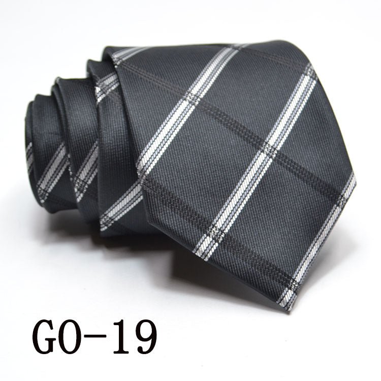 Tie Men's 8CM Formal Business Groom Tie - Luzilly Bridal & Apparel
