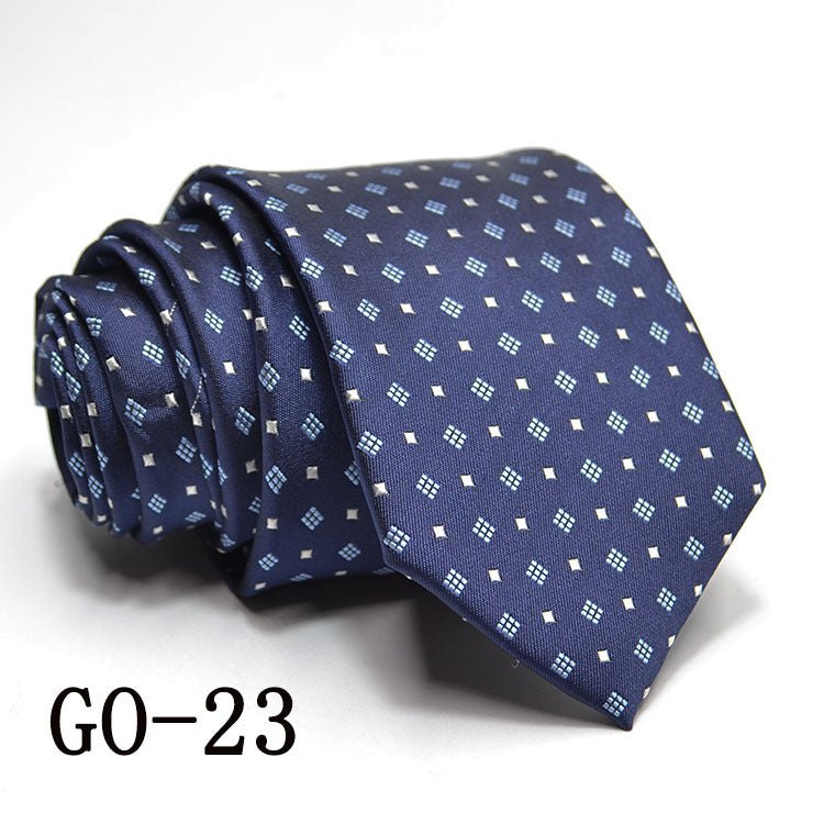 Tie Men's 8CM Formal Business Groom Tie - Luzilly Bridal & Apparel