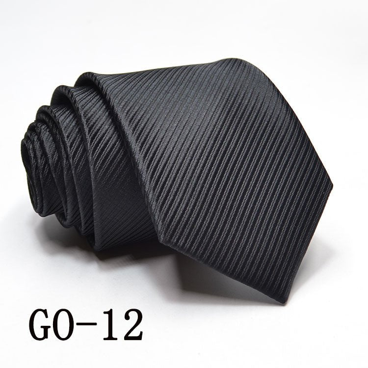 Tie Men's 8CM Formal Business Groom Tie - Luzilly Bridal & Apparel