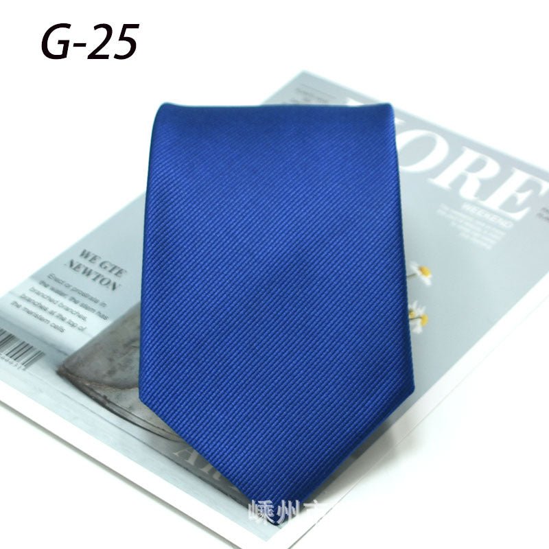 Tie Men's 8CM Formal Business Groom Tie - Luzilly Bridal & Apparel